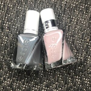 Essie | 2 nail polishes gray and pink